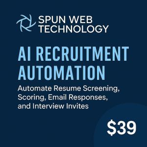 recruitment automation spun web technology