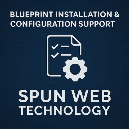 spun web technology configuration service