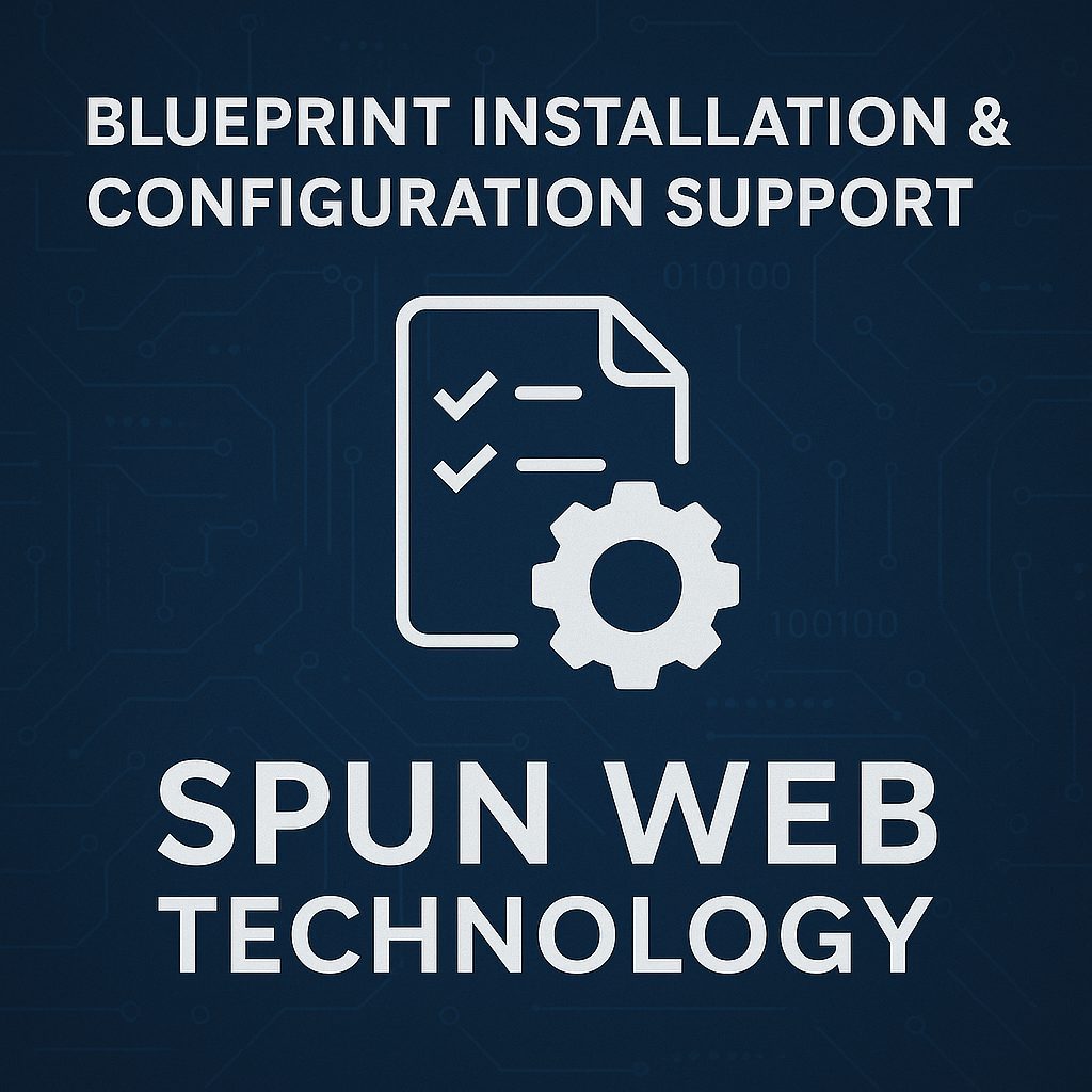 Blueprint Installation & Configuration Support