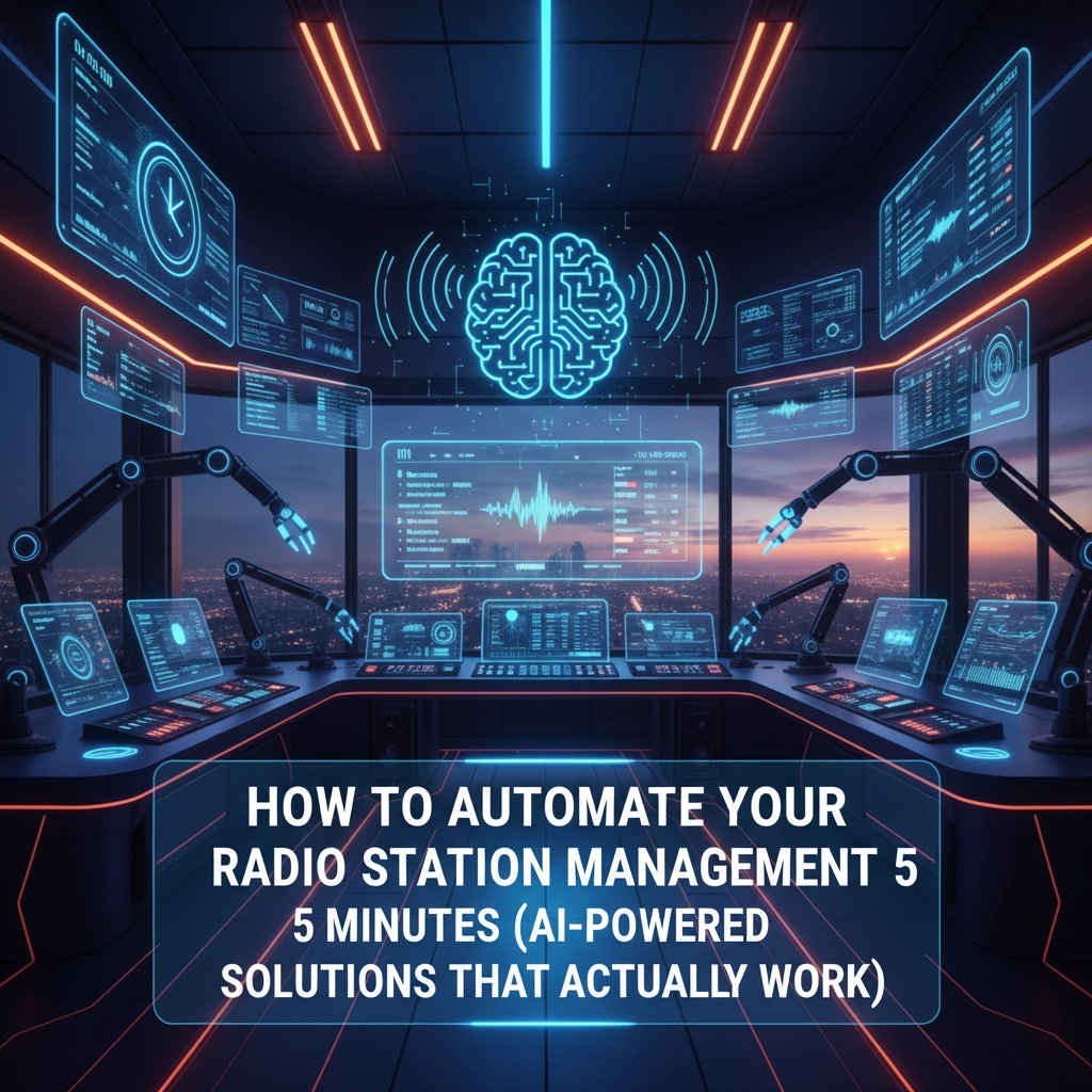 How to Automate Your Radio Station Management in 5 Minutes (AI-Powered Solutions That Actually Work)