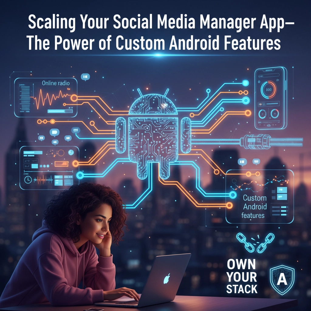 Scaling Your Social Media Manager App: The Power of Custom Android Features