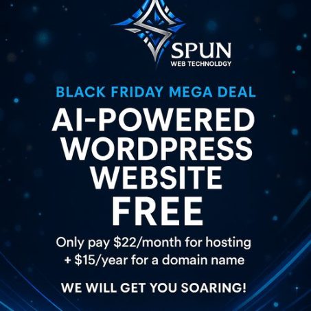 free wordpress ai website