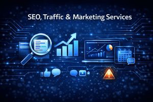 SEO traffic and Marketing Service SEO traffic and Marketing Service