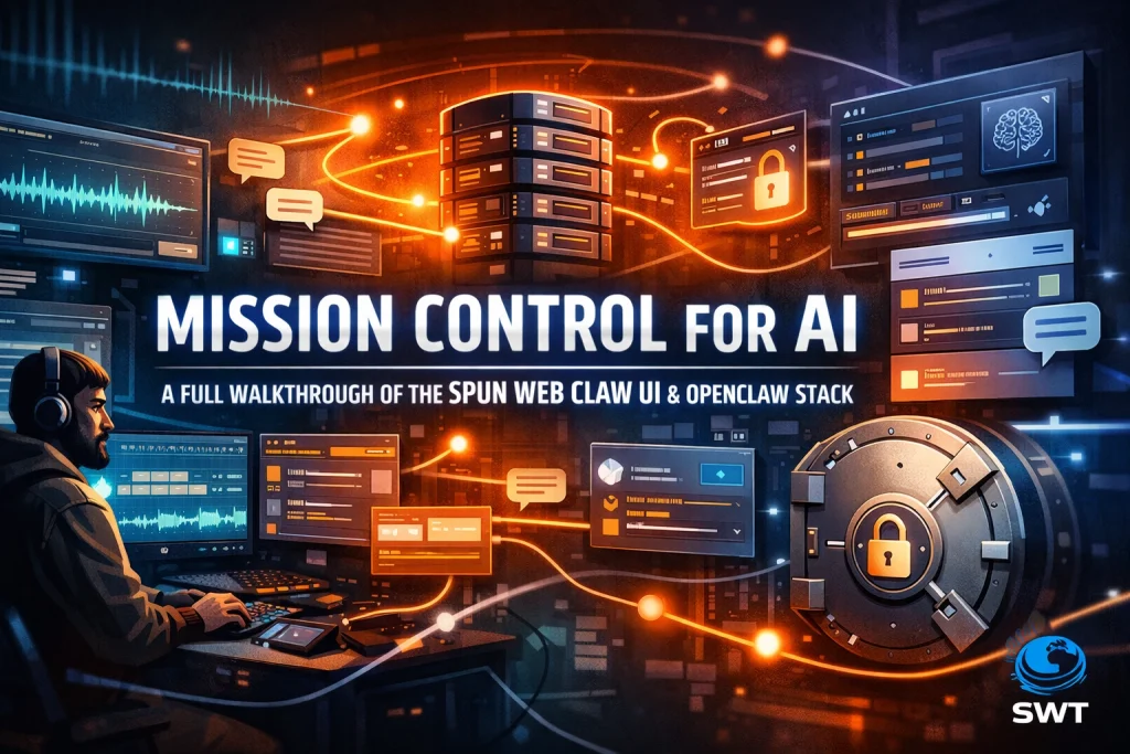 Mission Control for AI: A Full Walkthrough of the Spun Web Claw UI & OpenClaw Stack